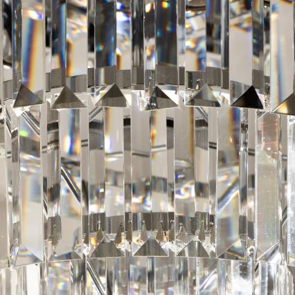 Brilagi - Kryształowy plafon LED MOZART 5xE14/40W/230V śr. 40 cm chrom błyszczący