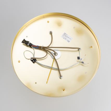 Brilagi - LED kryształowa lampa sufitowa MOZART 5xE14/40W/230V śr. 40 cm złota