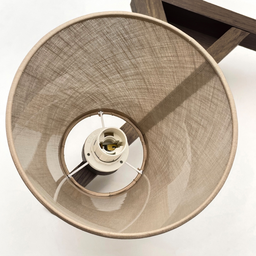 Brilagi - LED Plafon ANTHONY 3xE14/40W/230V dąb orzech/ beżowy