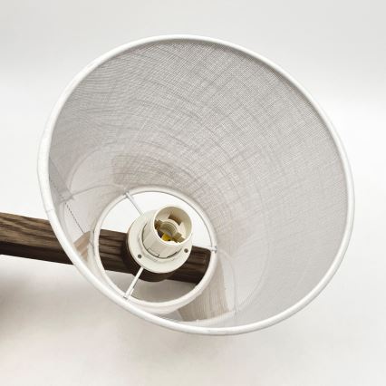 Brilagi - LED Plafon ANTHONY 3xE14/40W/230V dąb orzech/biały