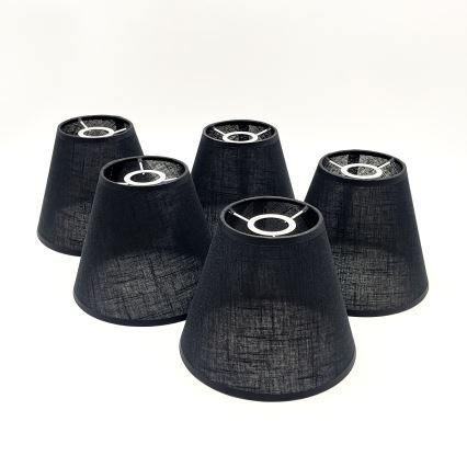Brilagi - LED Plafon ANTHONY 5xE14/40W/230V dąb orzech/ czarny