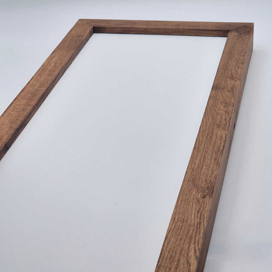 Brilagi - LED Lampa sufitowa łazienkowa WOODY FRAME LED/50W/230V 120x30 cm IP44 wiśnia