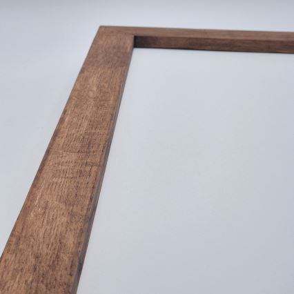 Brilagi - LED Lampa sufitowa łazienkowa WOODY FRAME LED/50W/230V 120x30 cm IP44 wiśnia