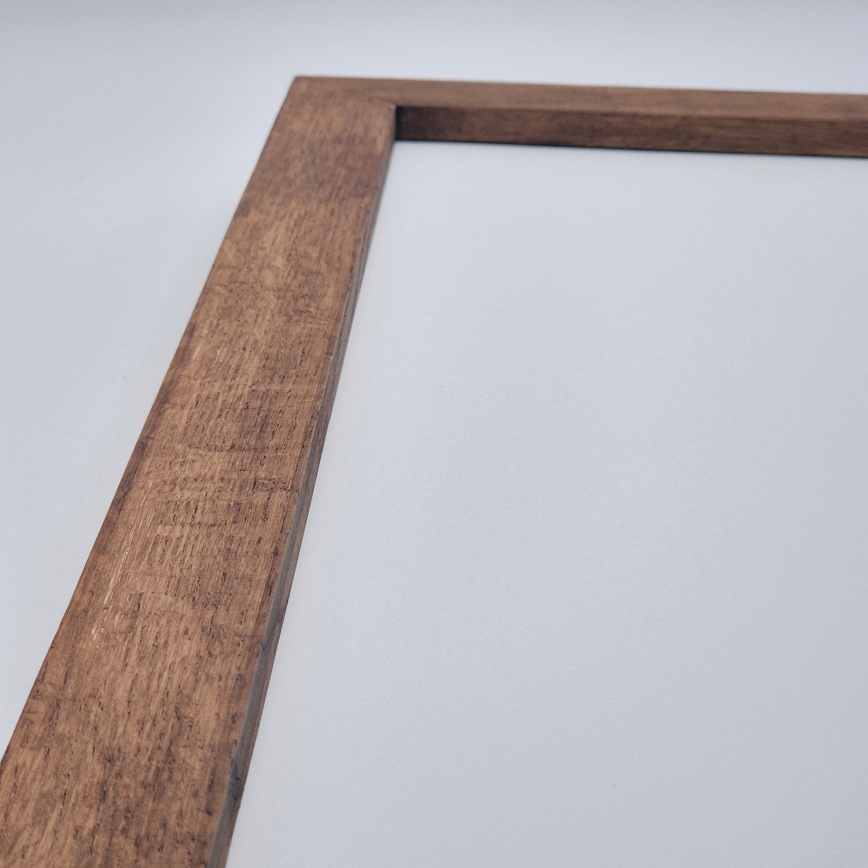 Brilagi - LED Lampa sufitowa łazienkowa WOODY FRAME LED/50W/230V 120x30 cm IP44 wiśnia
