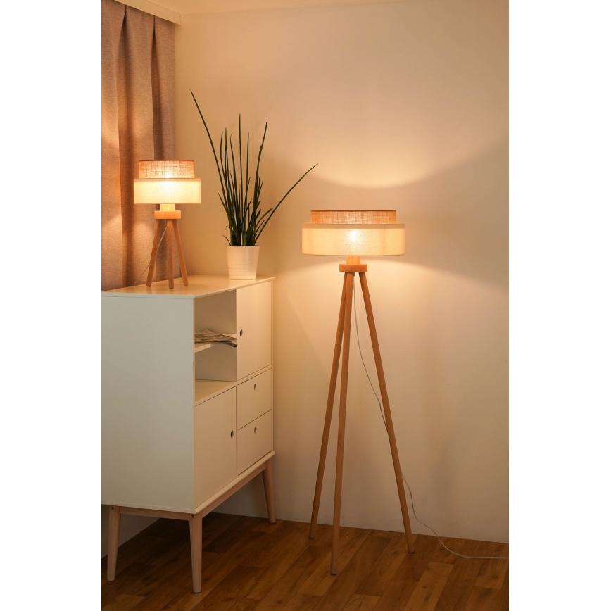 Brilagi - LED Lampa podłogowa BOHO STYLE 1xE27/15W/230V