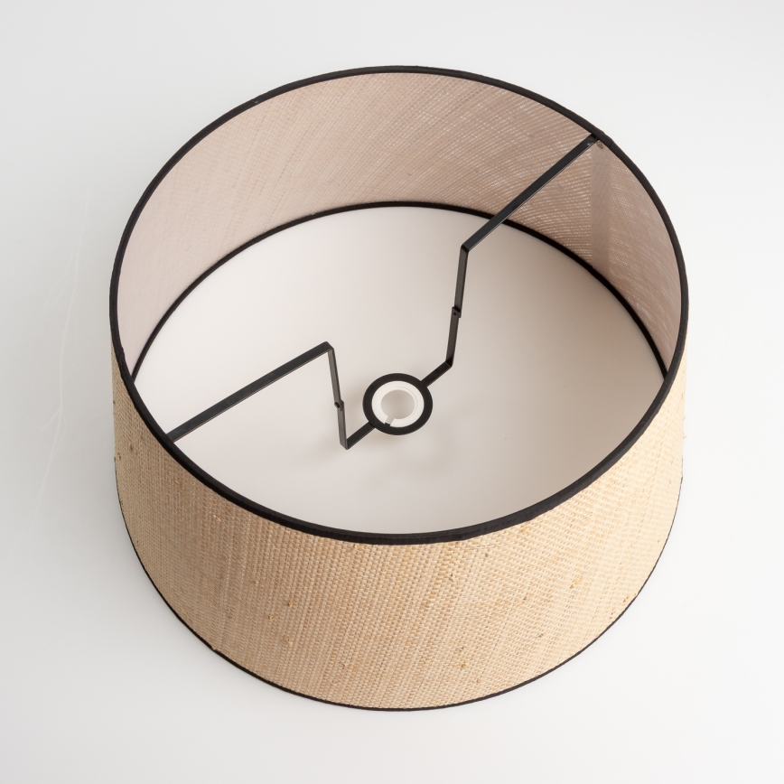 Brilagi - LED lampa podłogowa CERIA 1xE27/60W/230V Ø 50 cm beżowa