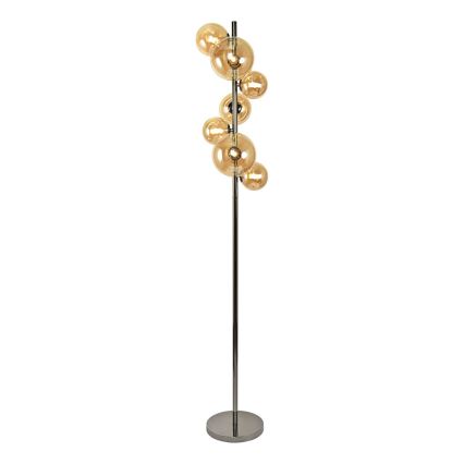 Brilagi - LED Lampa podłogowa MILLA 7xG9/3W/230V chrom błyszcząca/złota