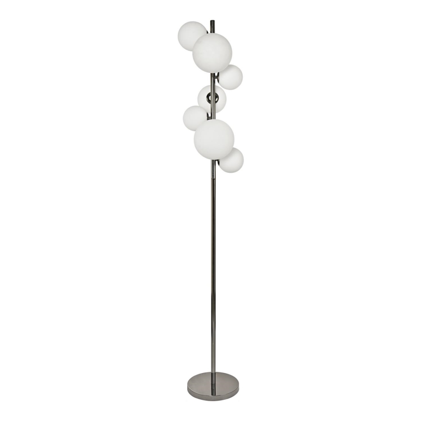 Brilagi - LED Lampa podłogowa MILLA 7xG9/3W/230V chrom błyszczący/biała
