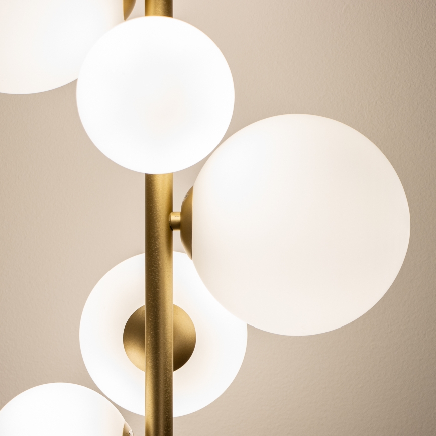 BRILAGI - LED Lampa podłogowa MILLA 7xG9/3W/230V złota/biała