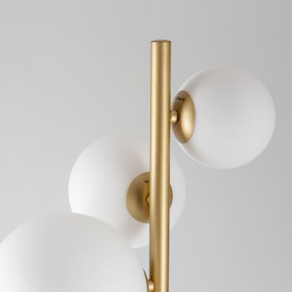 BRILAGI - LED Lampa podłogowa MILLA 7xG9/3W/230V złota/biała