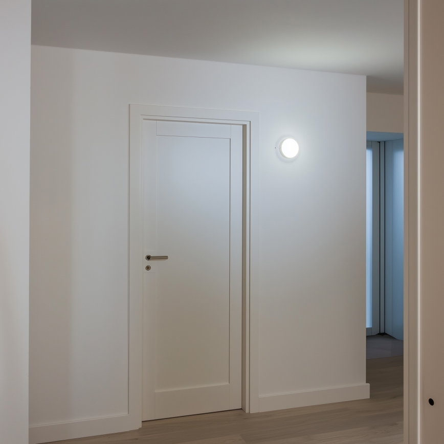 Brilagi - LED Lampa przemysłowa sufitowa SIMA LED/12W/230V IP65 biały