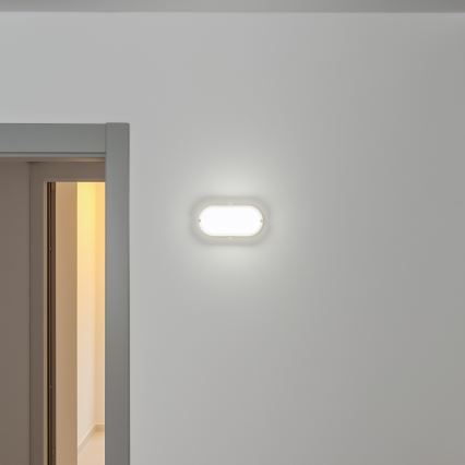Brilagi - LED Lampa przemysłowa sufitowa SIMA LED/12W/230V IP65 biały