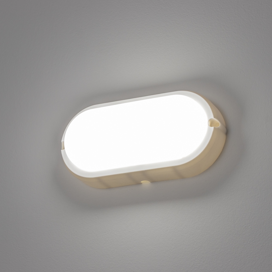 Brilagi - LED Lampa przemysłowa sufitowa SIMA LED/12W/230V IP65 biały