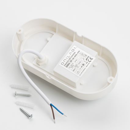 Brilagi - LED Lampa przemysłowa sufitowa SIMA LED/12W/230V IP65 biały