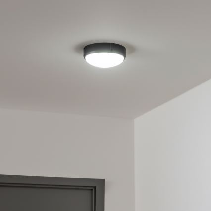 Brilagi - LED Lampa przemysłowa sufitowa SIMA LED/12W/230V IP65 czarny