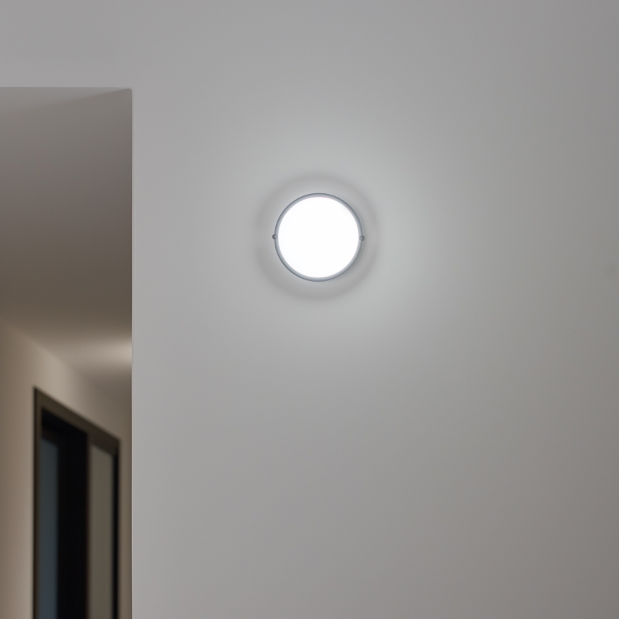 Brilagi - LED Lampa przemysłowa sufitowa SIMA LED/12W/230V IP65 czarny