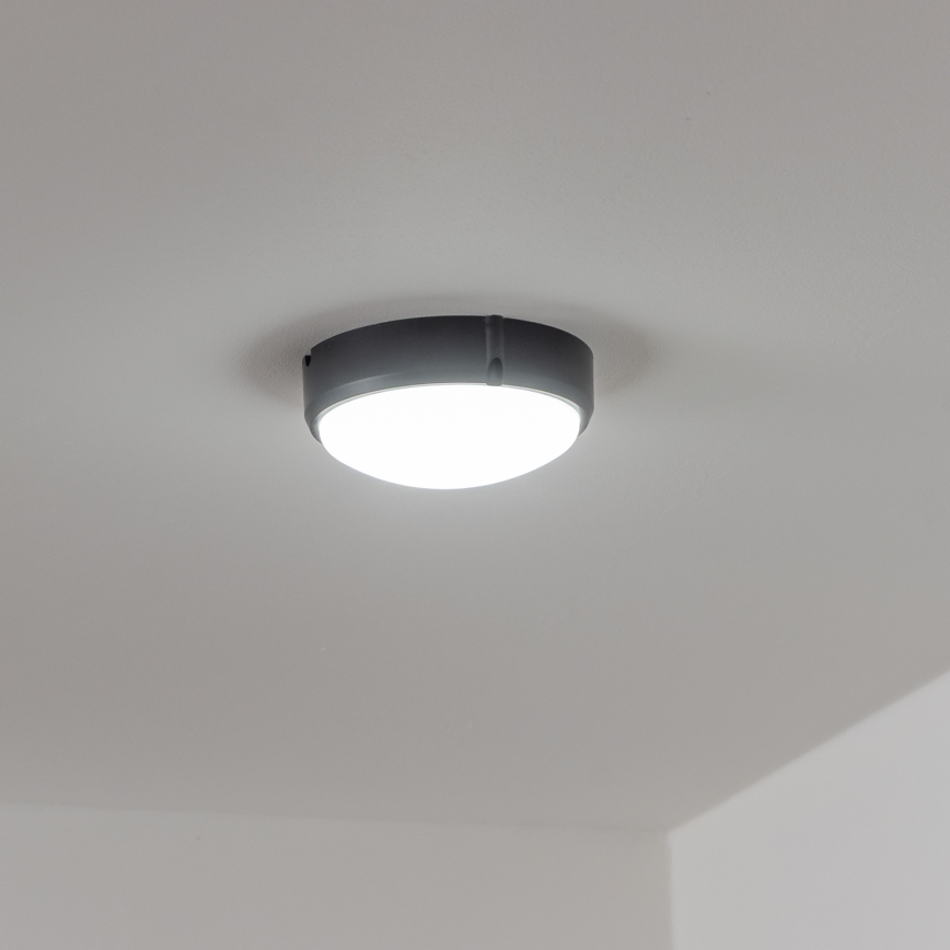 Brilagi - LED Lampa przemysłowa sufitowa SIMA LED/12W/230V IP65 czarny