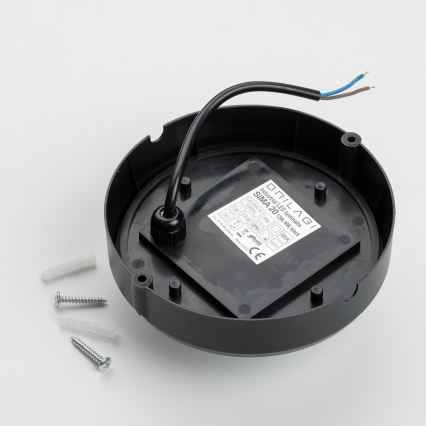 Brilagi - LED Lampa przemysłowa sufitowa SIMA LED/12W/230V IP65 czarny