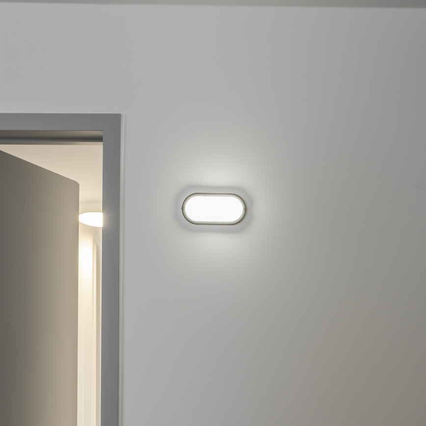 Brilagi - LED Lampa przemysłowa sufitowa SIMA LED/12W/230V IP65 czarny