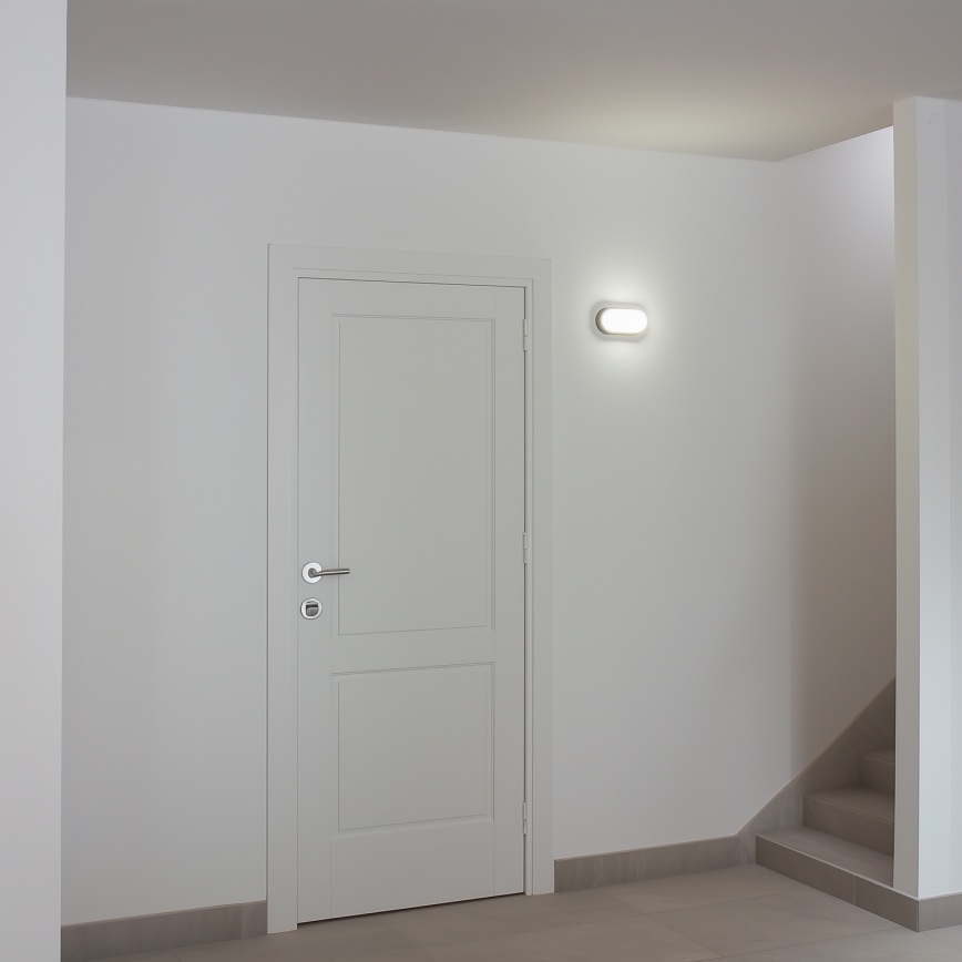 Brilagi - LED Lampa przemysłowa sufitowa SIMA LED/12W/230V IP65 czarny