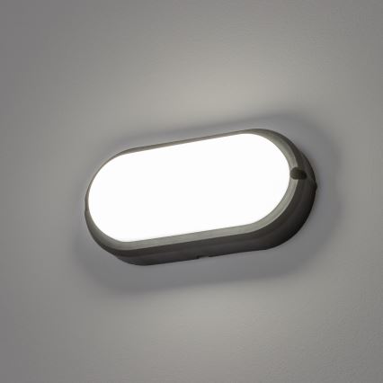 Brilagi - LED Lampa przemysłowa sufitowa SIMA LED/12W/230V IP65 czarny