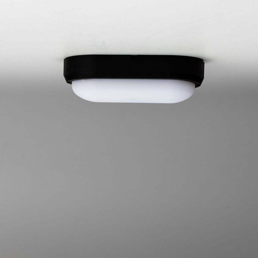 Brilagi - LED Lampa przemysłowa sufitowa SIMA LED/12W/230V IP65 czarny
