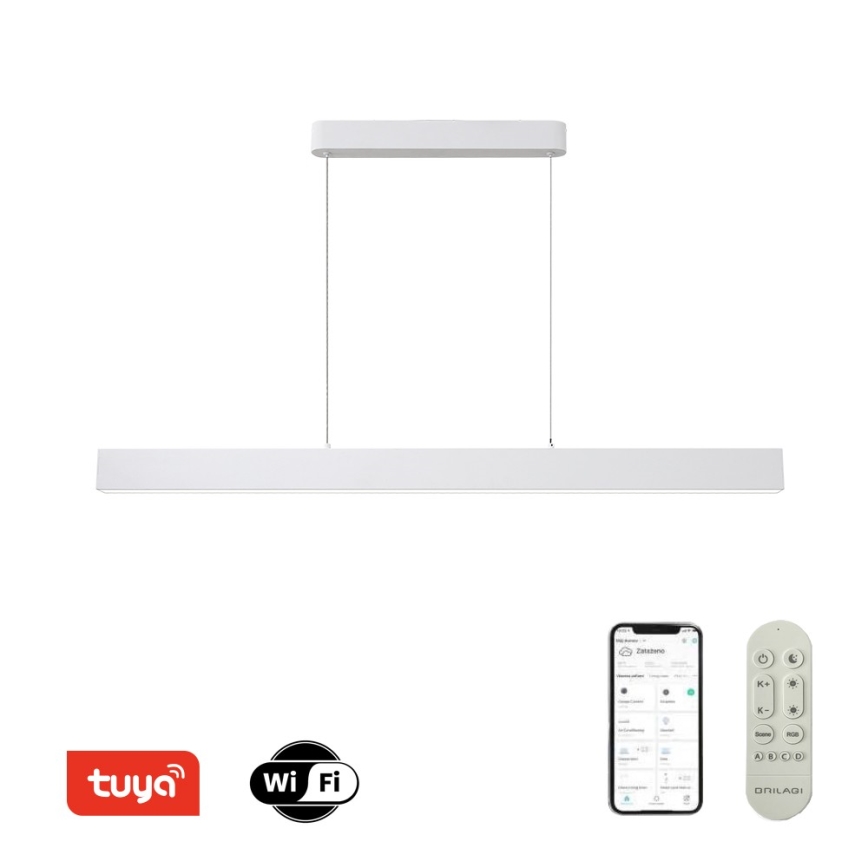 Brilagi - LED Lampa wisząca SLEEKLINE SMART LED/40W/230V 3000-6000K Wi-Fi Tuya biała + zdalne sterowanie