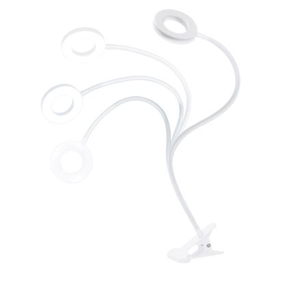 Brilagi - LED Lampa ściemnialna z klipsem ORBELA LED/8W/230V 3000/4000/5000K biała