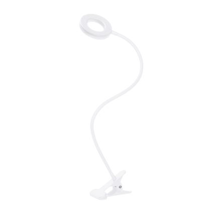 Brilagi - LED Lampa ściemnialna z klipsem ORBELA LED/8W/230V 3000/4000/5000K biała