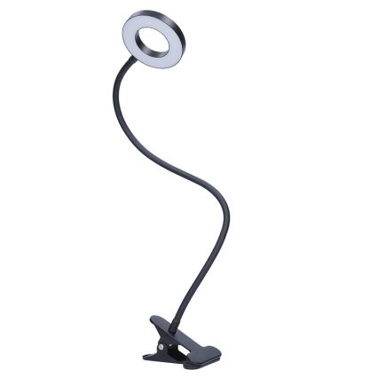 Brilagi -LED Lampa ściemnialna z klipsem ORBELA LED/8W/230V 3000/4000/5000K czarna