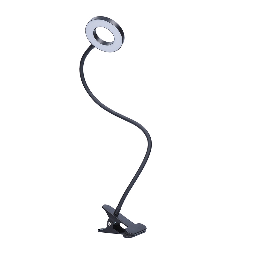 Brilagi -LED Lampa ściemnialna z klipsem ORBELA LED/8W/230V 3000/4000/5000K czarna