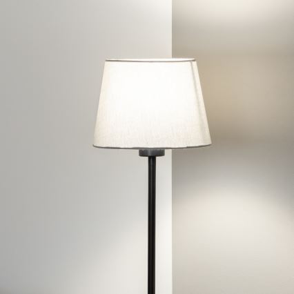 Brilagi - LED lampa stojąca CERIA 1xE27/40W/230V Ø 20,5 cm szara/czarna