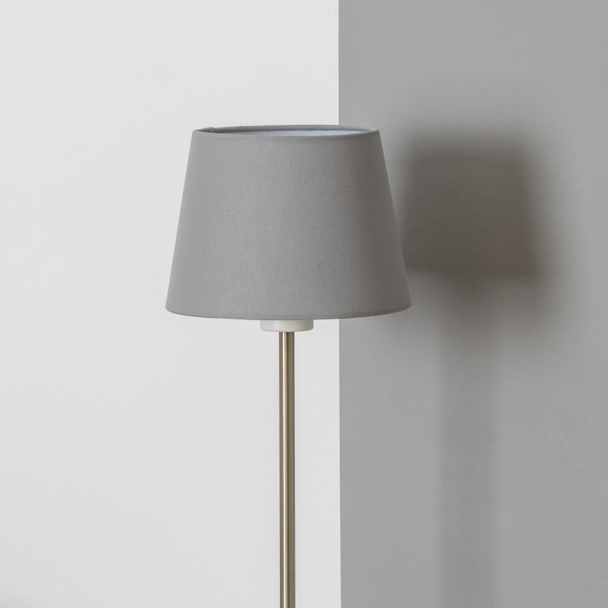 Brilagi - LED lampa stojąca CERIA 1xE27/40W/230V Ø 20,5 cm szara/matowy chrom