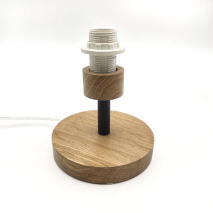 Brilagi - LED Lampa stołowa ANTHONY 1xE27/60W/230V dąb/biały