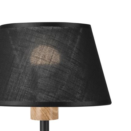 Brilagi - LED Lampa stołowa ANTHONY 1xE27/60W/230V dąb/czarny