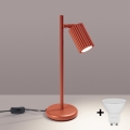 BRILAGI - LED Lampa stołowa CRESTO 1xGU10/10W/230V pomarańczowa