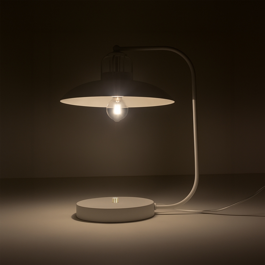 Brilagi - LED Lampa stołowa FLAMENGO 1xE27/60W/230V biały