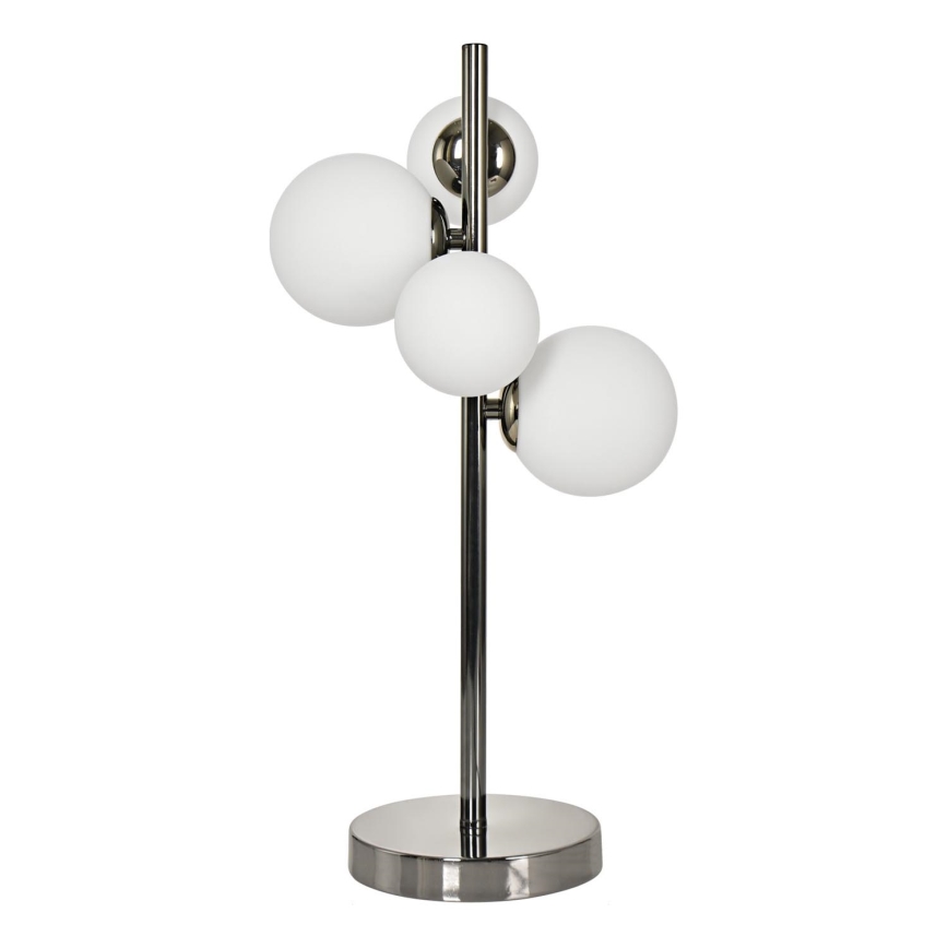 Brilagi - LED Lampa stołowa MILLA 4xG9/3W/230V chrom błyszczący/biały