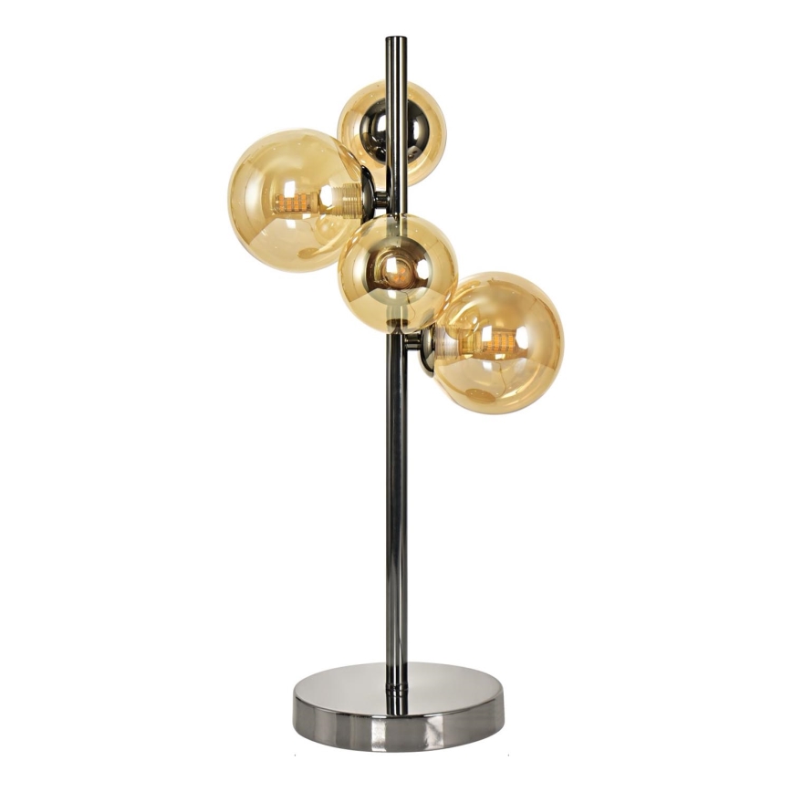 Brilagi - LED Lampa stołowa MILLA 4xG9/3W/230V chrom błyszczący/złoty