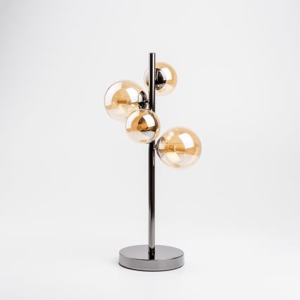 Brilagi - LED Lampa stołowa MILLA 4xG9/3W/230V chrom błyszczący/złoty