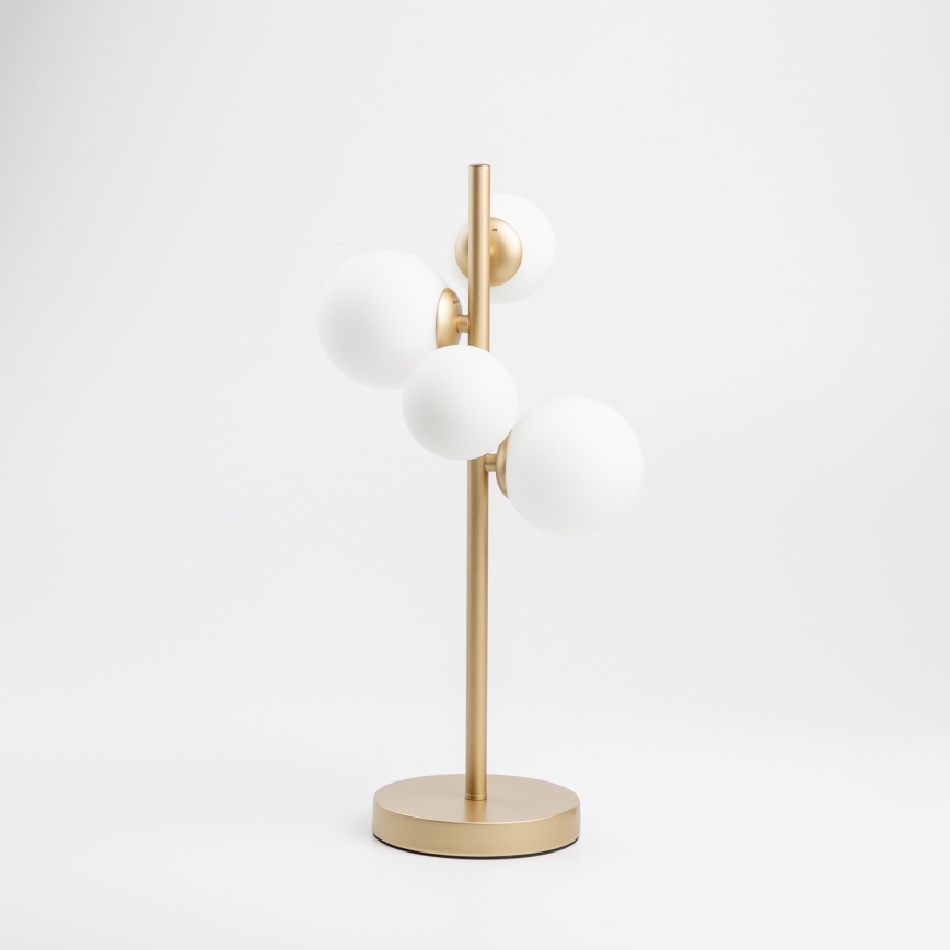 Brilagi - LED Lampa stołowa MILLA 4xG9/3W/230V złoty/biały