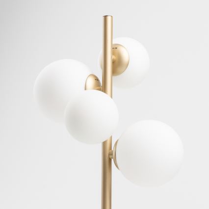 Brilagi - LED Lampa stołowa MILLA 4xG9/3W/230V złoty/biały