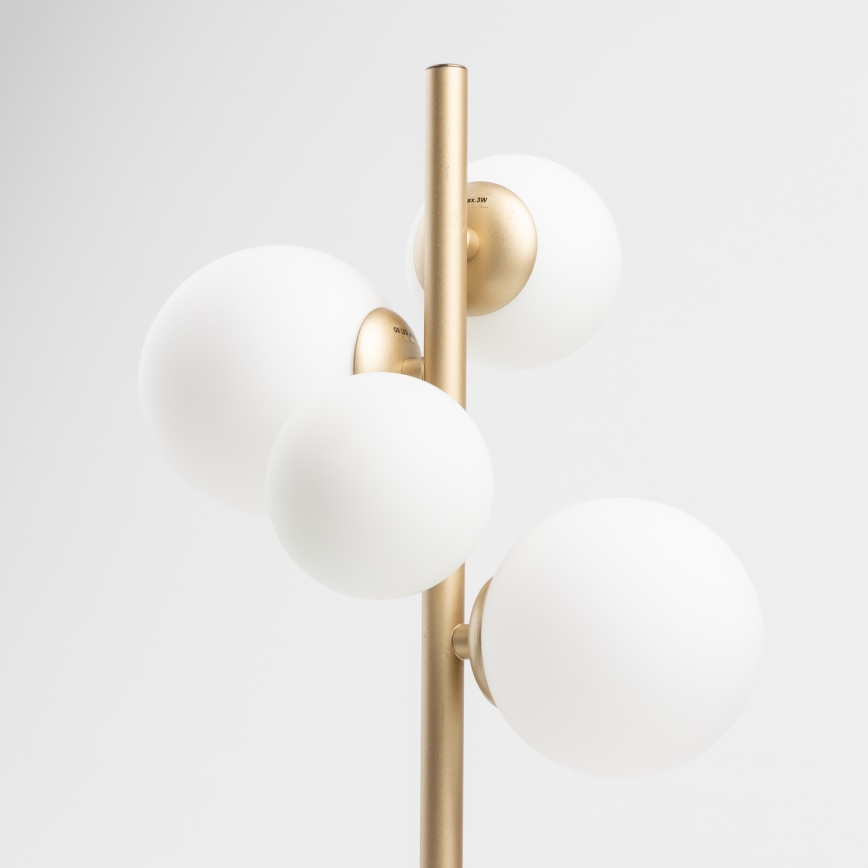 Brilagi - LED Lampa stołowa MILLA 4xG9/3W/230V złoty/biały