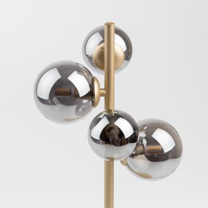 Brilagi - LED Lampa stołowa MILLA 4xG9/3W/230V złoty/dymny