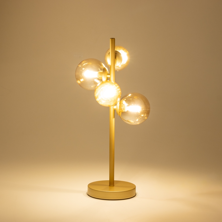 Brilagi - LED Lampa stołowa MILLA 4xG9/3W/230V złoty