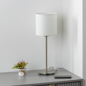 Brilagi - LED lampa stołowa NUBILA 1xE27/60W/230V biała