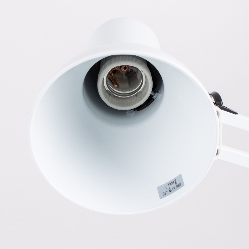 Brilagi - LED Lampa stołowa ROMERO 1xE27/10W/230V biała