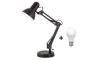 Brilagi - LED Lampa stołowa ROMERO 1xE27/10W/230V czarna