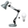 Brilagi - LED Lampa stołowa ROMERO 1xE27/10W/230V srebrna