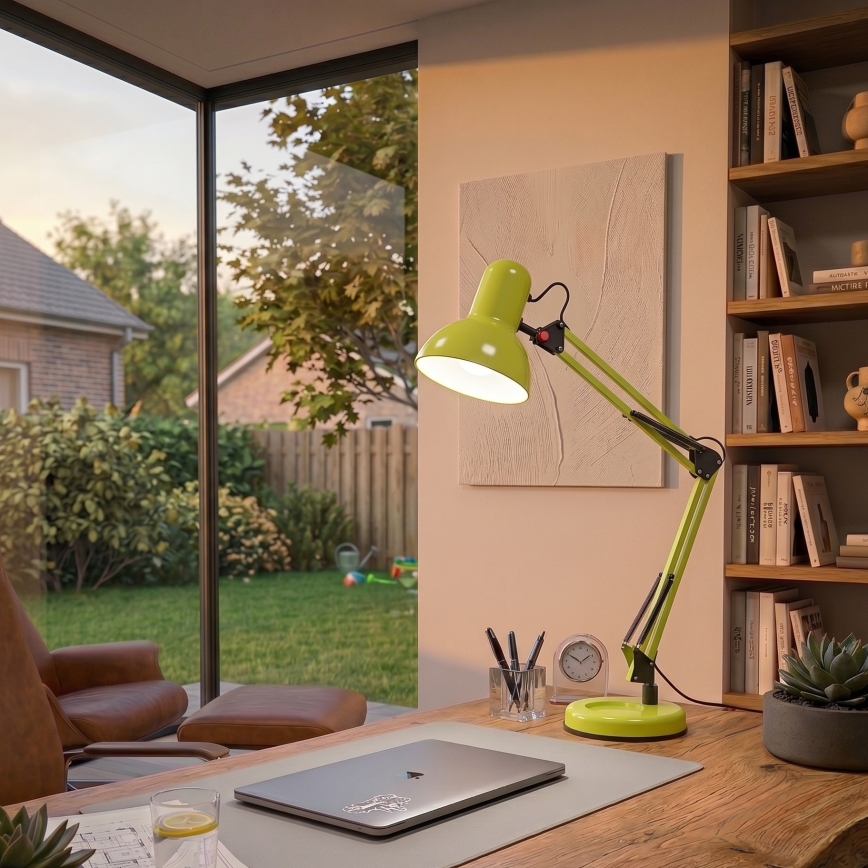Brilagi - LED Lampa stołowa ROMERO 1xE27/10W/230V zielona